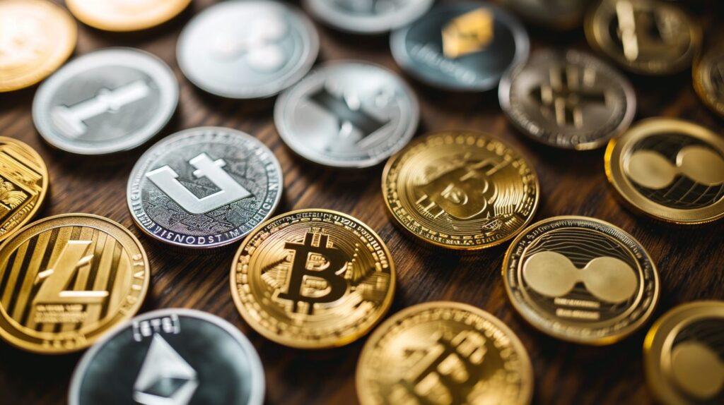 Op deze foto zie je Stablecoins als voorbeeld van crypto termen