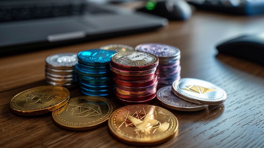 Op deze foto zie je cryptomunten als populairste crypto verwachting