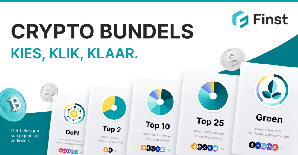 Op deze foto zie je de Finst crypto bundels